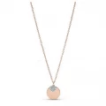 FOSSIL NECKLACE - ROSE GOLD-TONE STAINLESS STEEL PENDANT - JOF00669998