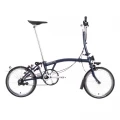 Brompton M6L Tempest Blue - Battery lighting - Tempest Blue - One Size