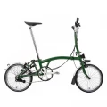 Brompton M6L Racing Green - Battery lighting - Racing Green - One Size