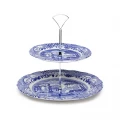 Spode Blue Italian Cake Stand BLI5125 - Blue Italian - 2 - Tier