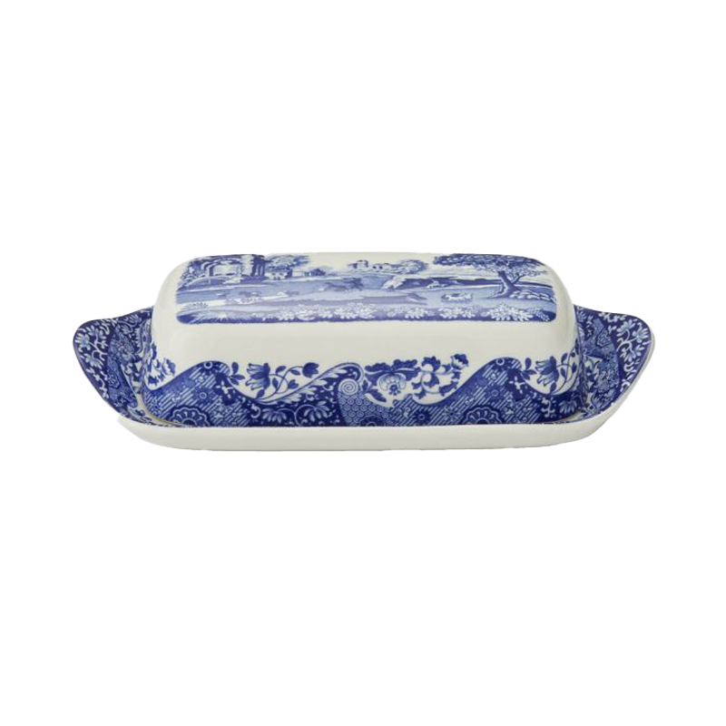 Spode Blue Italian Butter Stick - Blue Italian - One Size