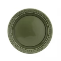 Portmeirion Botanic Garden Harmony Seconds Dinner Plate - Forest Green - 27 Cm