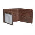 Fossil Ethan Traveler Wallet - Dark Brown