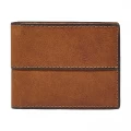 Fossil Ethan Traveler Wallet - Medium Brown