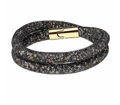 Swarovski Stardust Bracelet - DOR/GOS - 38 CM