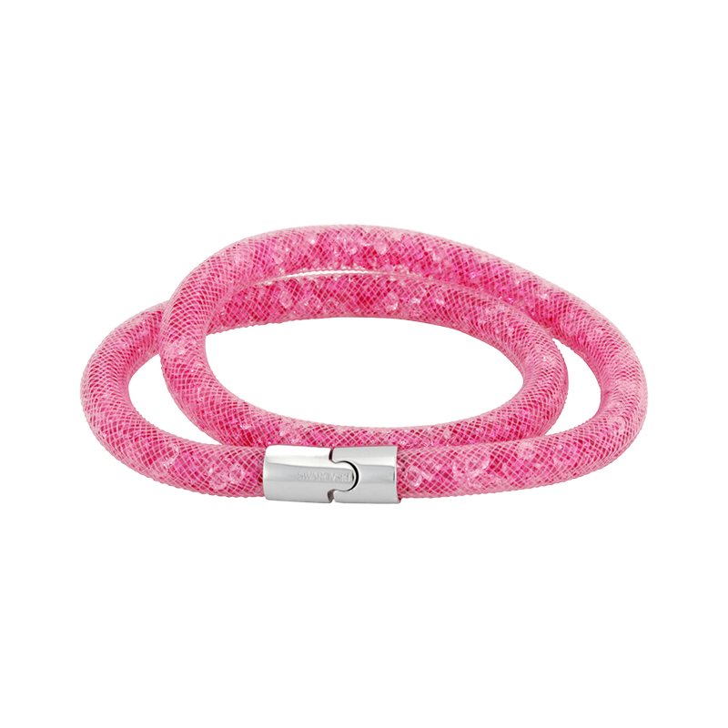 Swarovski Stardust Bracelet - Pink - 40 Cm - 5120152