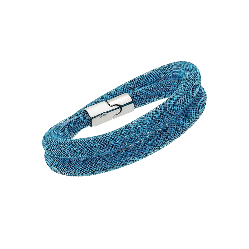 Swarovski Stardust Bracelet - Light blue - Size M - 5139744