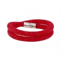 Swarovski Double Tube Bracelet - Red - 40 Cm - 5184845