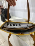 Furla Vittoria Tote - Naturale / Cognac - Large