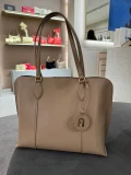 Furla Vittoria Tote - Greige - Large