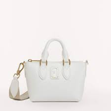 Furla Calipso Top Handle With Long Strap - Talco - Micro