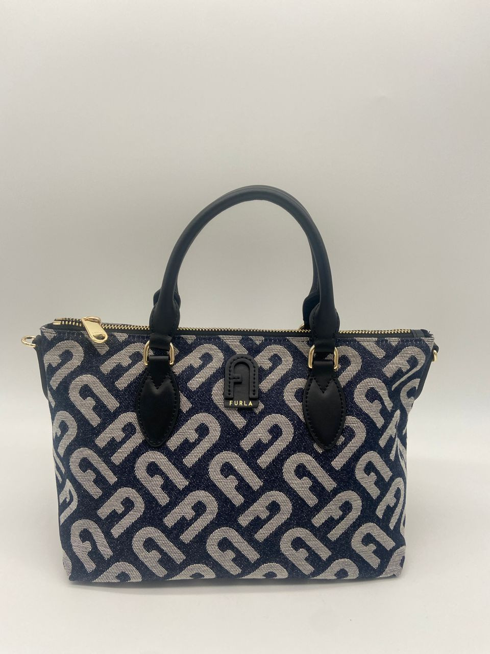 Furla Calipso Tote - Toni Blu Denim - Small