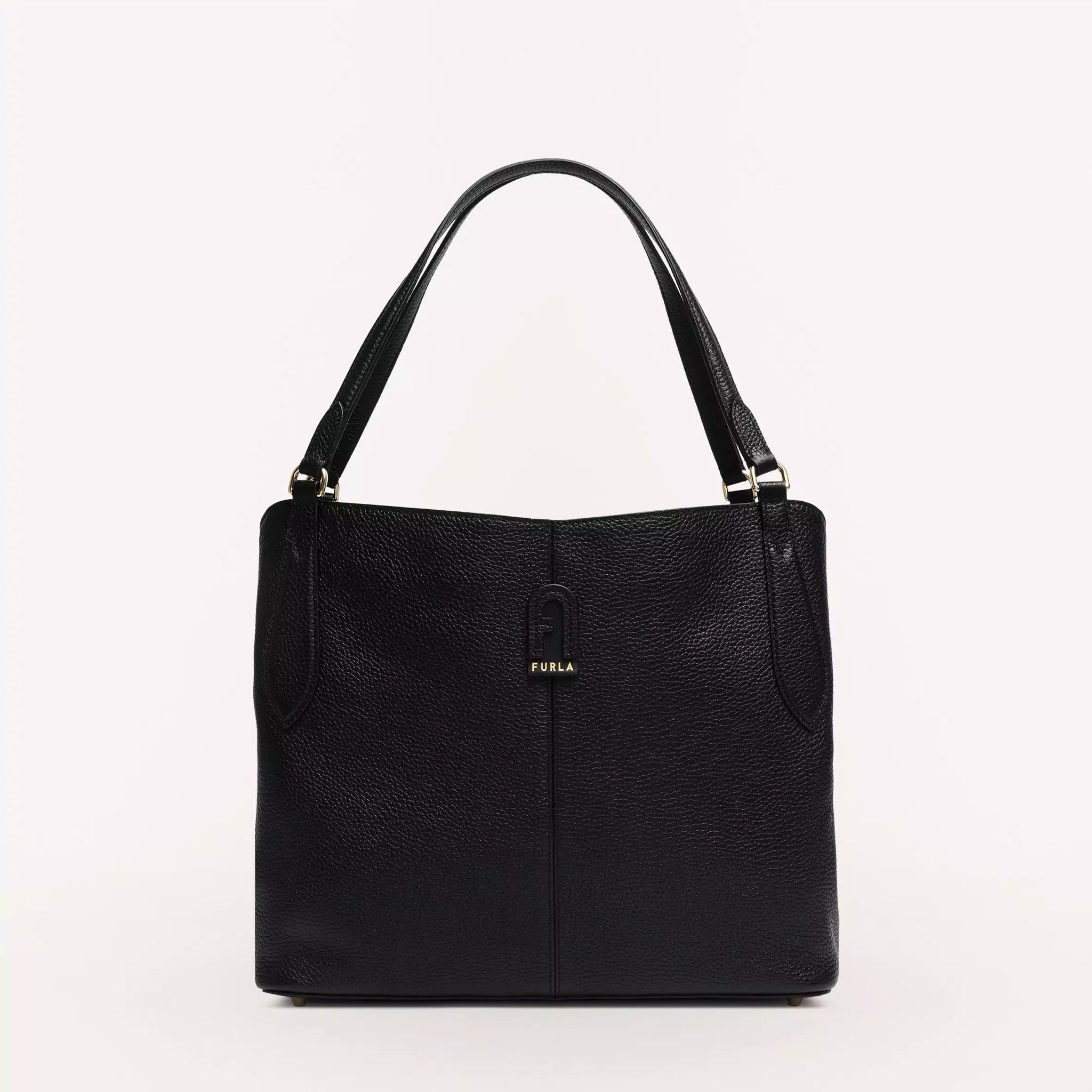 Furla Dafne Hobo - Black - Medium