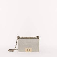 Furla Mimi Crossbody/Shoulder - Platino - Mini