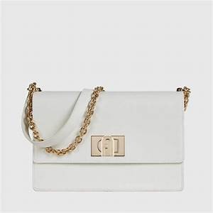 Furla 1927 Crossbody/Shoulder - Talco/white - Small