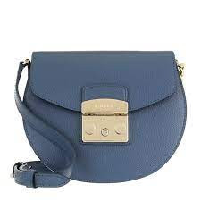 Furla Metropolis Crossbody - Blu Denim - Mini