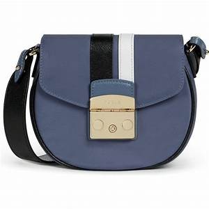 Furla Metropolis Crossbody - Blu Denim / Nero - Mini