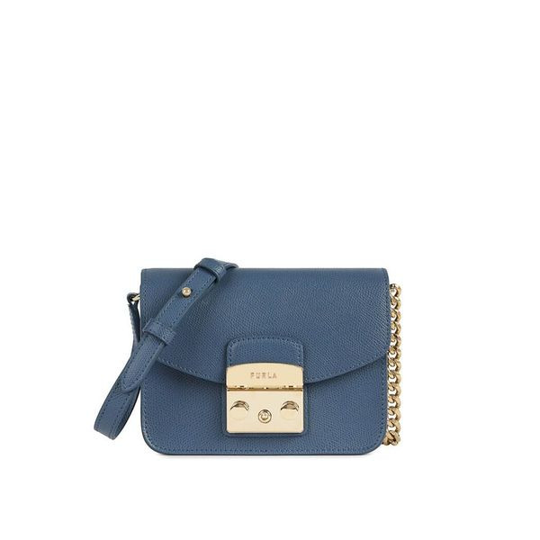 Furla Metropolis Crossbody - Blu Denim - Mini