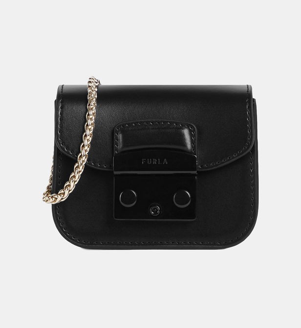 Furla Metropolis Crossbody - Nero / Black - Micro