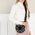 Furla Metropolis Polkadot Crossbody - Toni Nero - Mini