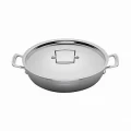 Le Creuset Triply Braiser with lid - Stainless Steel - 30cm