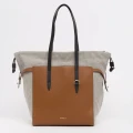 Furla Net Hobo - Cognac/Nero - Medium