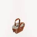 Furla Net Hobo - Cognac/Marshmallow - Small With Long Strap