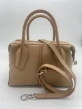 Tod's Bauletto Mini D Styling with Long strap - Beige - Mini