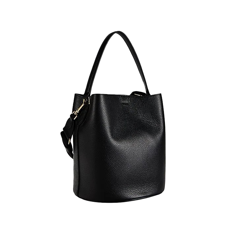 AzuraMart - Furla Danae Bucket Bag - Nero / Black - Medium