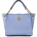 Tory Burch Britten Slouchy Tote - Bluewood - Small 73503