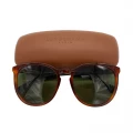 Longchamp Petrol Sunglasses LO606S (004) - Tortoiseshell - 56 mm 55013LUAE06