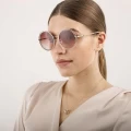 Longchamp Fullrim Sunglasses - Golden - 56 mm - LO105SL 55026LUM724