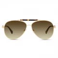 Longchamp Aviator Sunglasses - Green / Gold - 61 mm - LO109S 55030LUM268