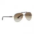 Longchamp Aviator Sunglasses - Green / Gold - 61 mm - LO109S 55030LUM268