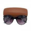 Longchamp Vollrand Sunglasses  - Black / Marble Grey - 54 mm - LO626S 038 55027LUAD43