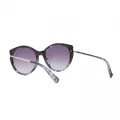 Longchamp Vollrand Sunglasses  - Black / Marble Grey - 54 mm - LO626S 038 55027LUAD43