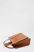 Dorothy Perkins Laser Cut Detail Shopper Bag - Tan - One Size