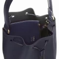 Furla Block Bucket Bag - Oceano - Medium With Long Strap