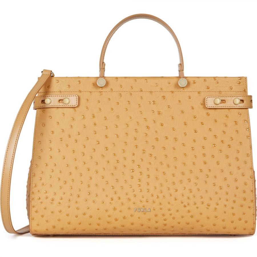 Furla Lady M Satchel - Biscotto - Medium