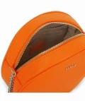 Furla Real Round Crossbody - Mandarino - Small