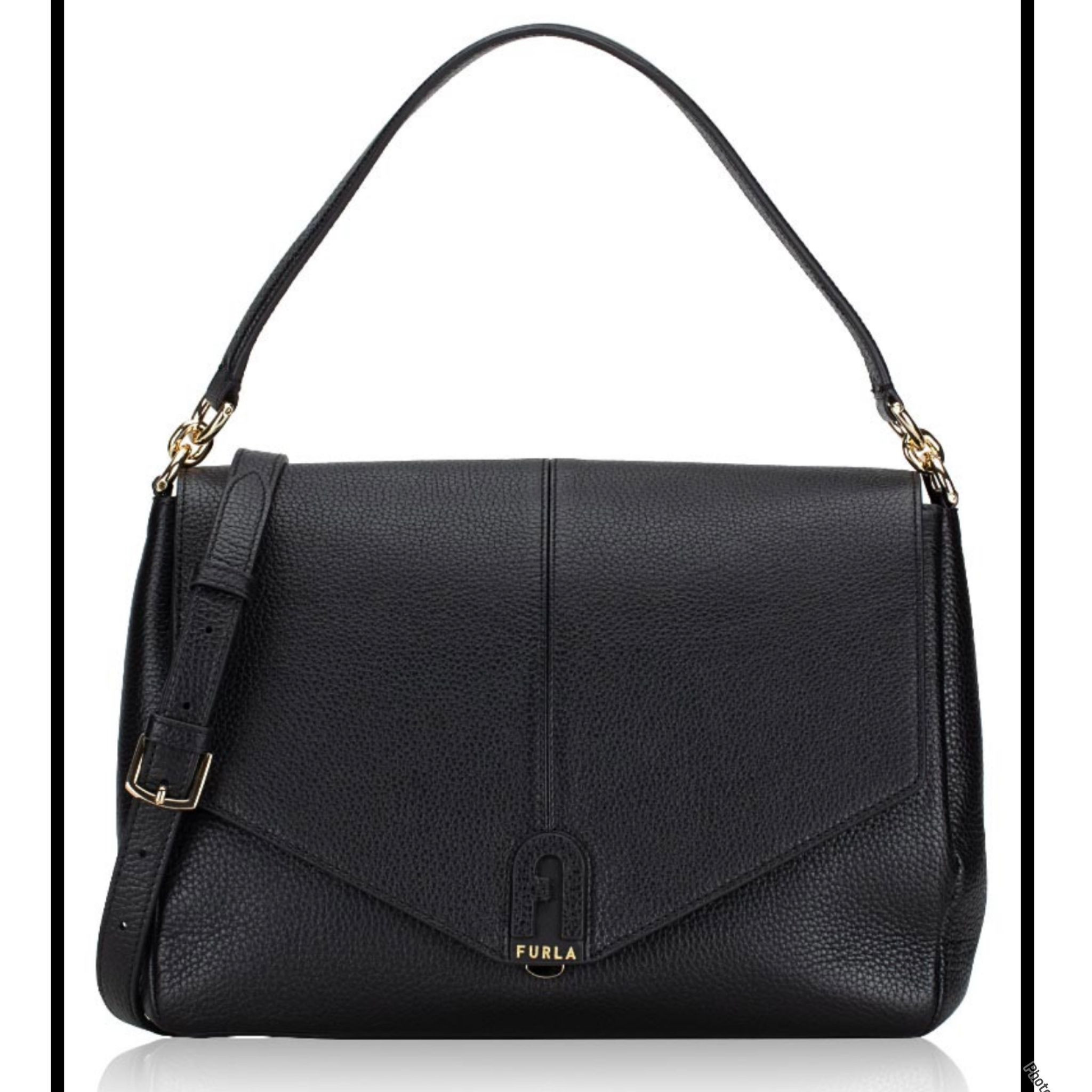 Furla Dafne Satchel - Nero / Black - Medium