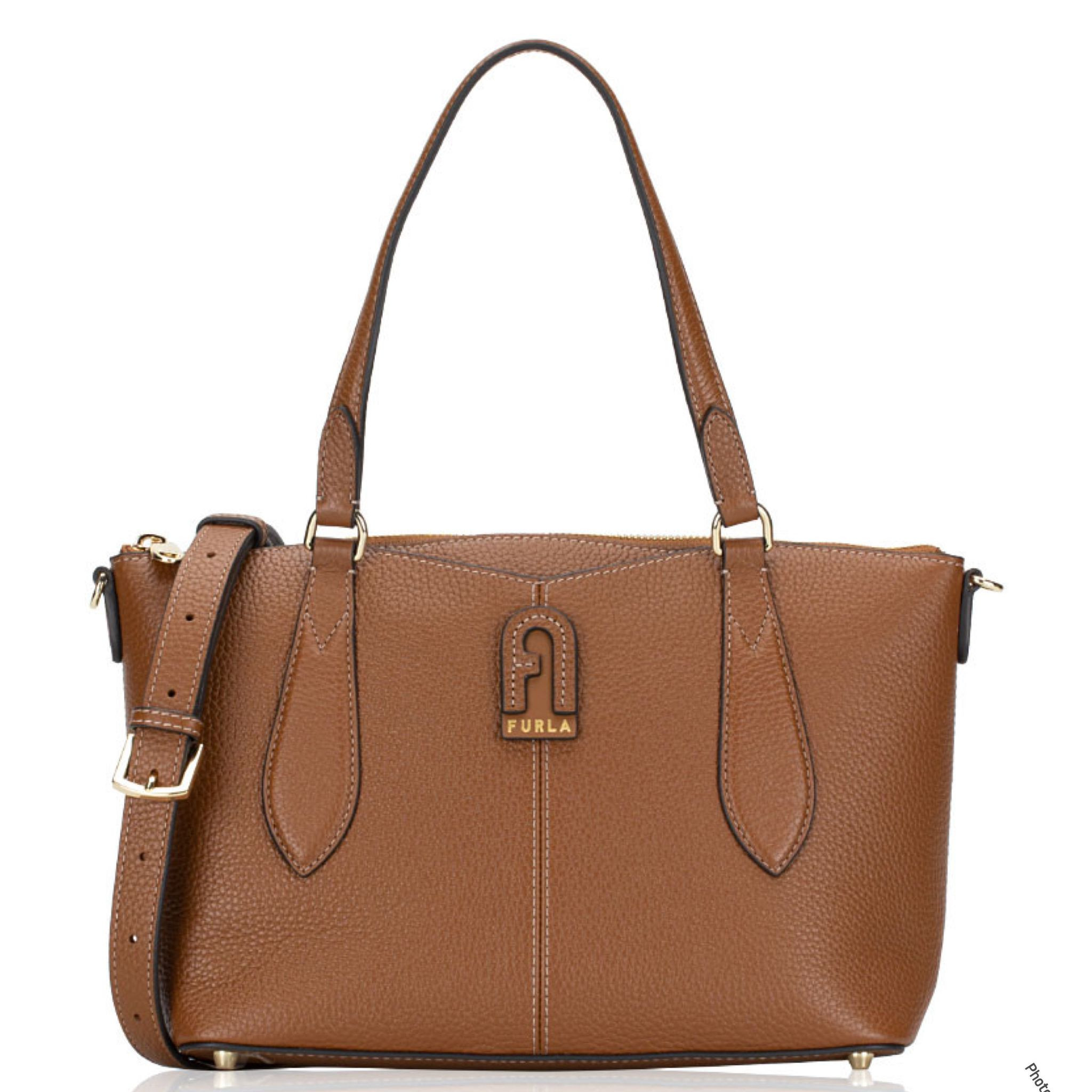 Furla Dafne Satchel - Cognac - Medium