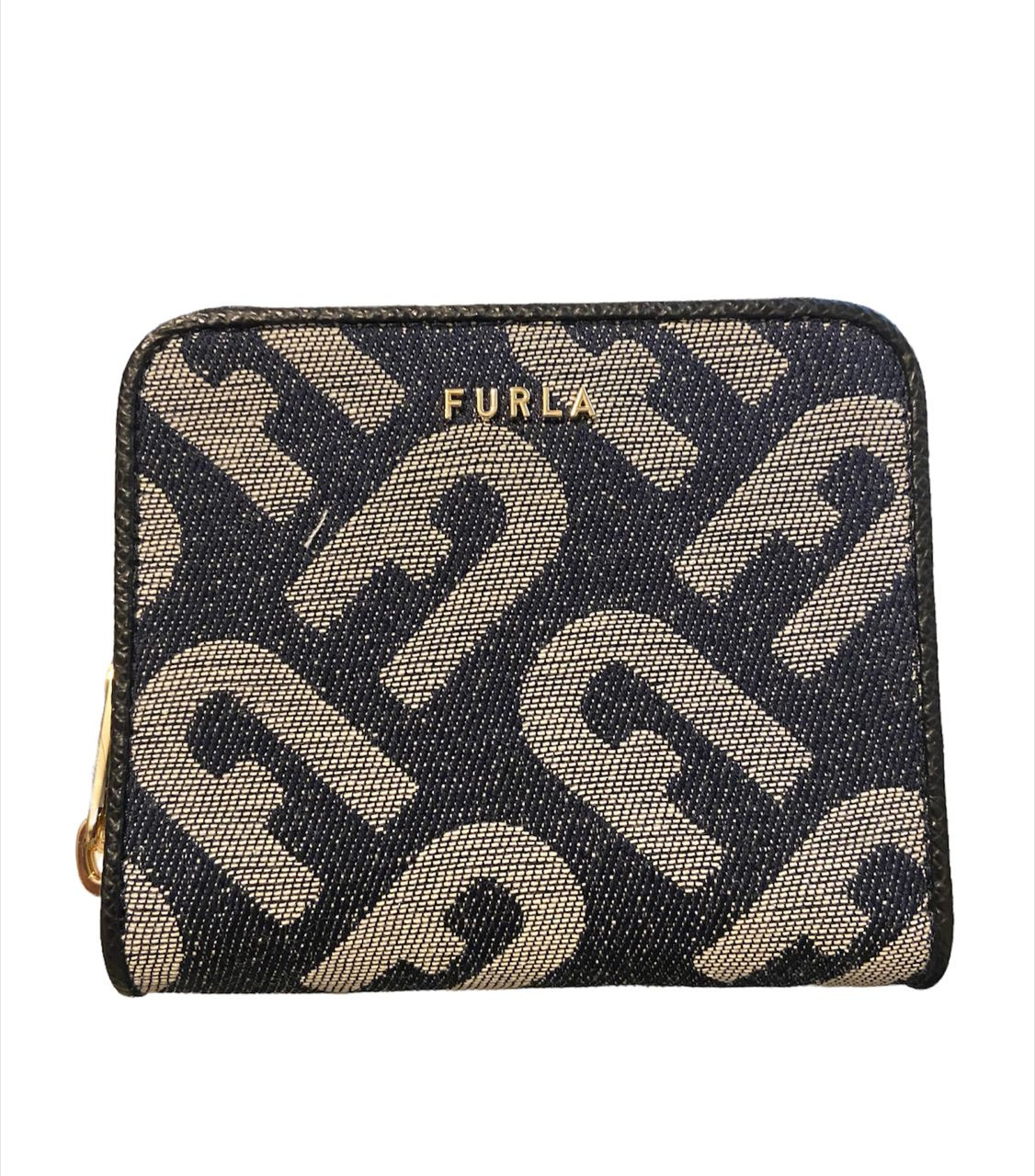 Furla Zip Around Classic - Toni Blu Denim - One Size