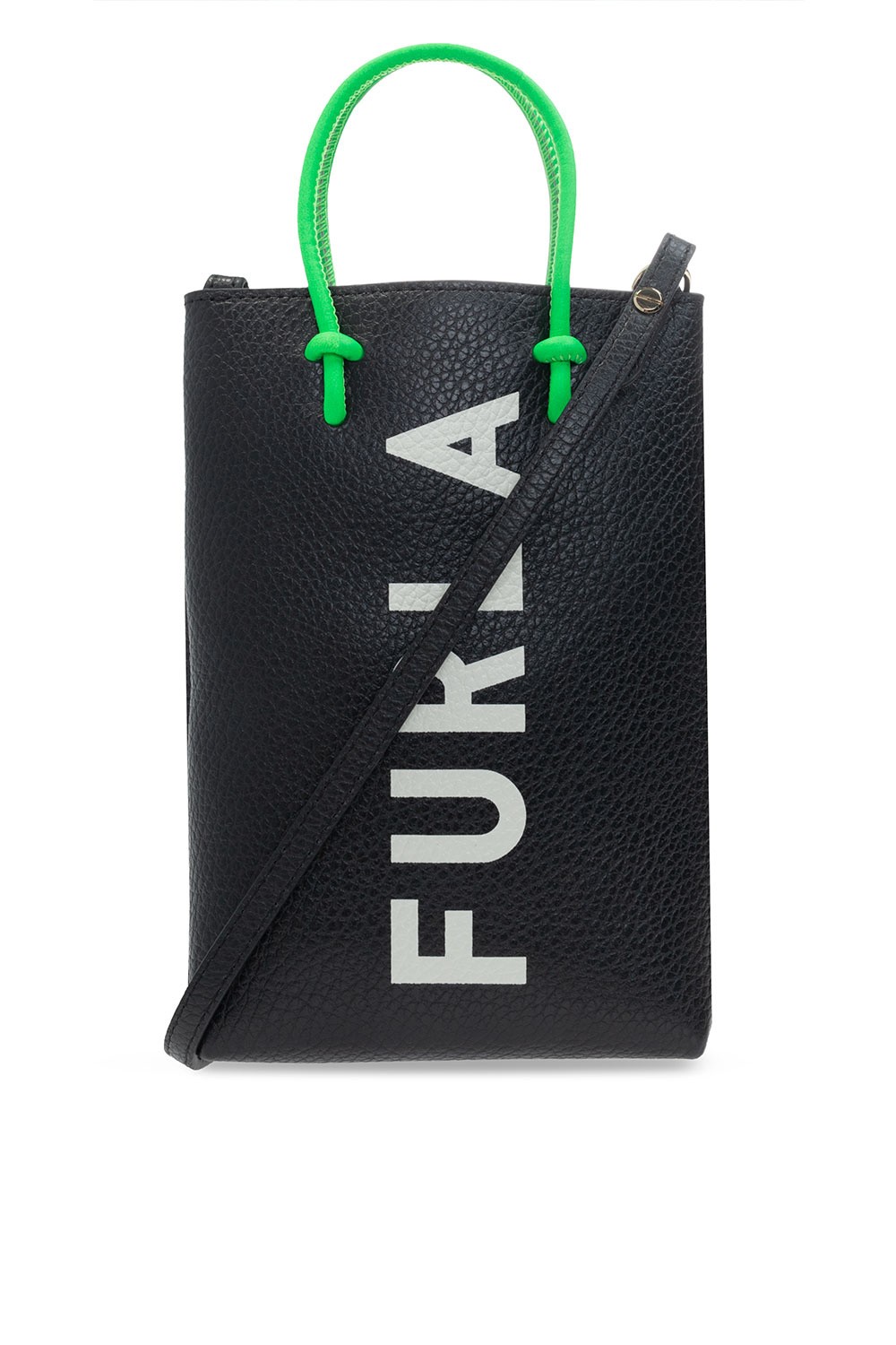 Furla Essential Clutch / Crossbody - Talco/Flourescent - 18cm X 12 cm X 5 cm