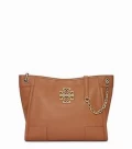 Tory Burch Britten Tote - Bark - Mini With Long Strap 82303