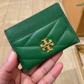 Tory Burch Kira Chevron Card Case - Arugula - One Size / 56815