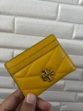 Tory Burch Kira Chevron Card Case - Goldfinch - One Size 56815