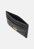 Tory Burch Kira Chevron Card Case - Black - One Size