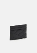 Tory Burch Kira Chevron Card Case - Black - One Size