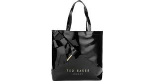 Ted Baker Plain Bow Icon Bag - Nicon / Black - Large